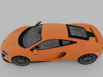 McLaren 650s 3D model by Flostudio