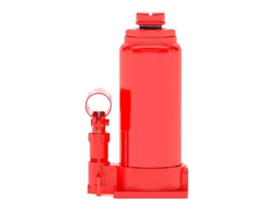 Garage Bottle Jack Heavy-Duty Hydraulic Lifting Tool 3D model