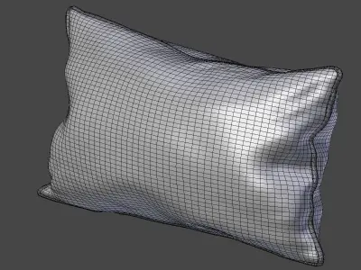 Piped Pillow 3 Rectangular 3D model