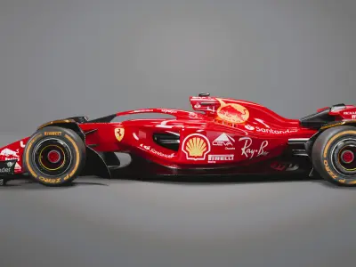 Formula 1 Car - Ferrari Concept 3D model