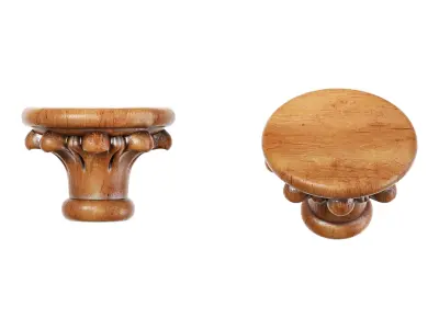 Classic leg 090 3D model