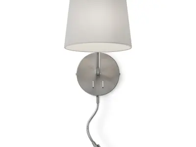 Wall lamp with reading table Faro Barcelona Berni 3D model