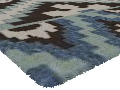 Rug Set 2162 3D model