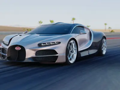 Bugatti Tourbillon 3D model