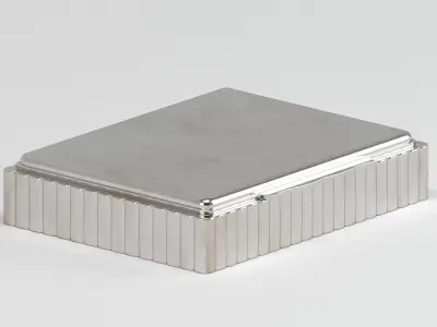 Silver Box 3D model