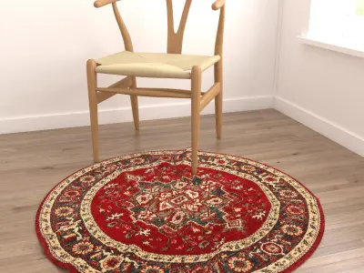 Rugs No 409 Low-poly 3D model