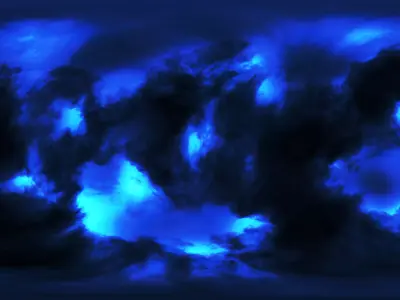 Nebula HDRI nanopack Free 3D model