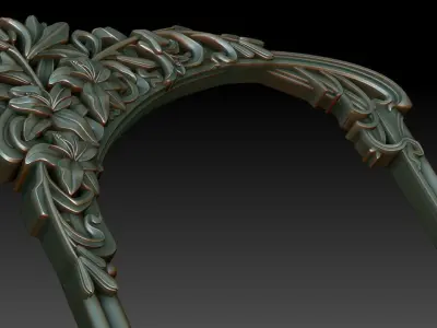 Decorative frame 5 3D model