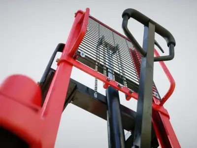 Hand Manual Stacker 3D model