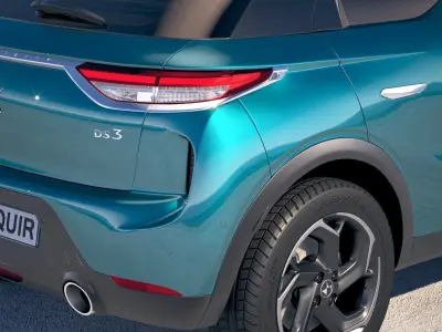 DS 3 Crossback E-Tense 2019 3D model
