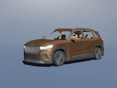 TOGG ELECTRIC CAR  3D PRINTER READY STL AND BLEND FILE Free 3D print model