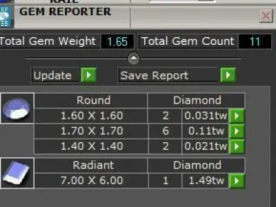 Radiant Art Deco Ring 3D print model