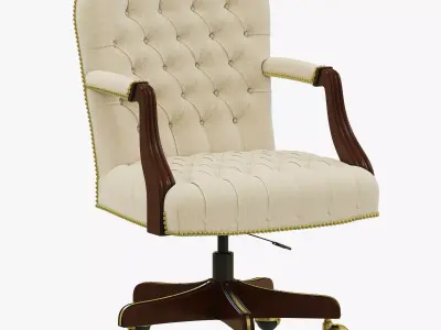 Francesco Molon SWIVEL CASTER ARMCHAIR P35 3D model