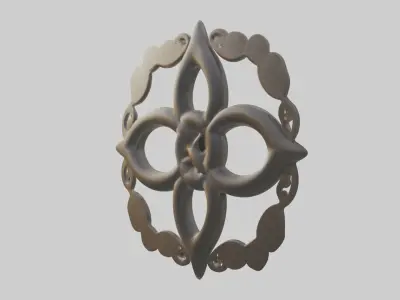 Ashasymbol Model 1 Low-poly 3D model