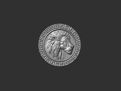 lion head 3D print model buy