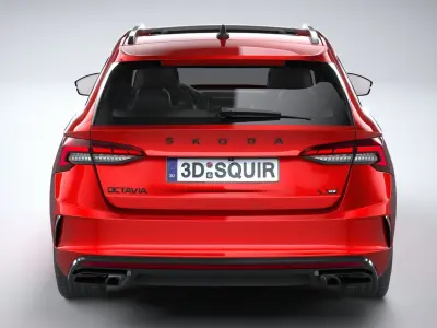 Skoda Octavia RS Combi 2025 3D model