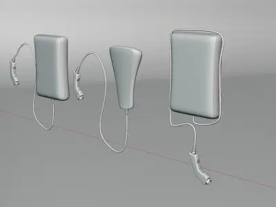 Fast Car Charger 3D model  3D model