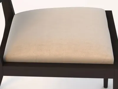 Domicile Upholstered Back Side Chair 60010 3D model