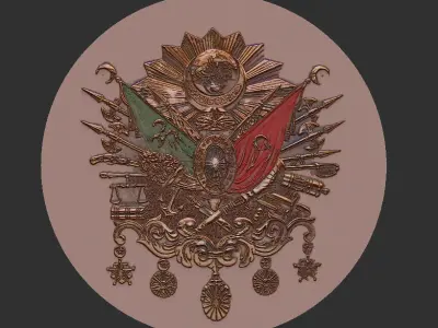 Ottoman Symbol 3D model
