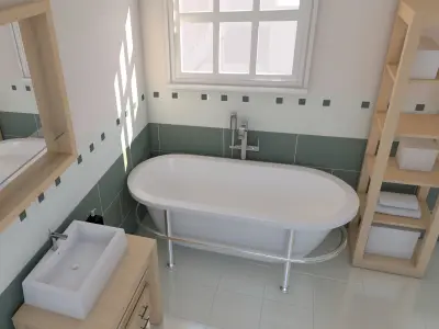 Bathroom 47 3D model