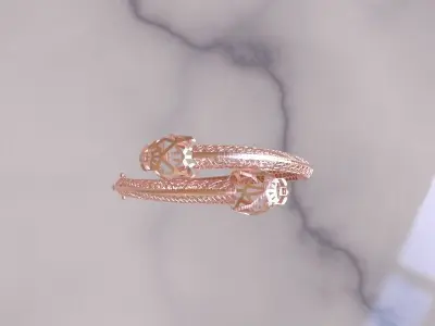 Bracelet 3D print model 2