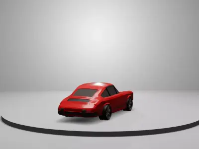 Porsche 911 1967  Modelo 3D Low Poly  3D model