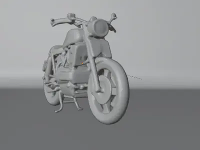 classic motor 3D model