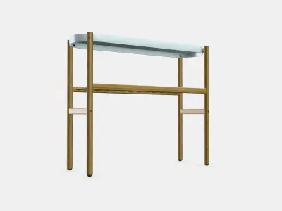 SATSUMAS Plant stand 1 Low-poly 3D model