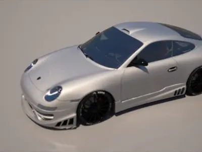 Porsche carrera 3D model