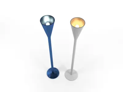 Floor Lamps Luminator FontanaArte 3D model