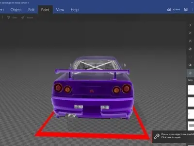 nissan skyline gtr r34 m spec nur 3D model
