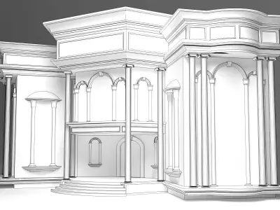 Modern Stage 3D model purchase