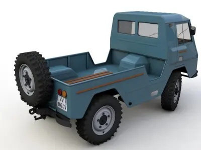 VOLVO LAPLANDER C202 1977 3D model