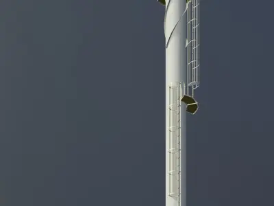 Industrial building 2023-0006 3D model