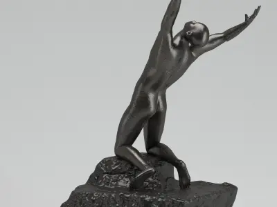 Auguste Rodin The Prodigal Son 3D model