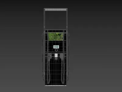Ingeteam Rapid 180 EV Car Charging Station 3D model