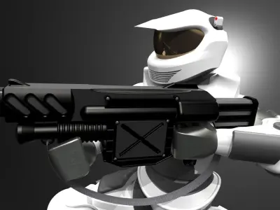 Robot Soldier 3D model purchase