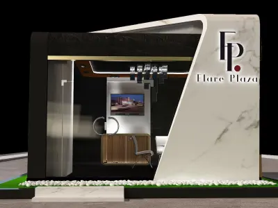 Show Room Store Exhibition a670 d 3D model
