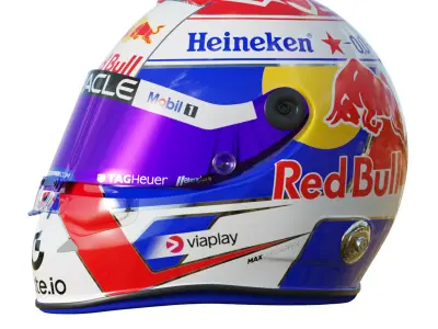 F1 Max Verstappen Helmet 2025 3D model