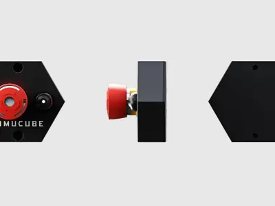 SIMUCUBE PREMIUM TORQUE OFF 3D model