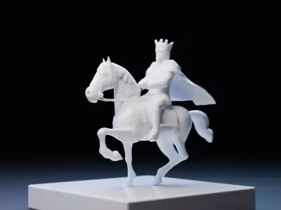 the porcelain king 3D model
