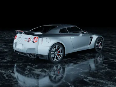 Nissan Skyline GT-R R35 3D model