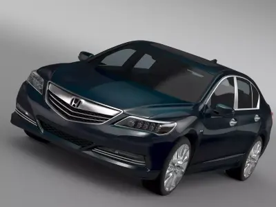 Honda Legend Hybrid 2015 3D model