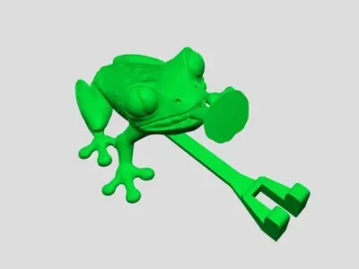 Frog holder 3D print model