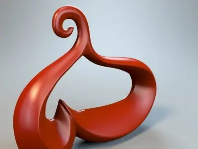 Abstract Figure m015 P 3D print model
