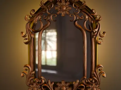 Frame mirror 1  3D model