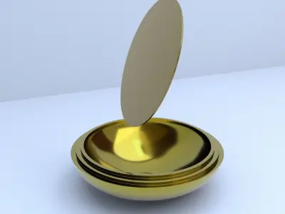 watch pocket watch Low-poly 3D model