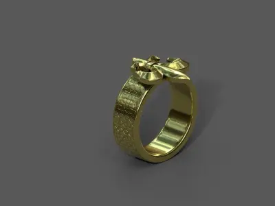 High-Quality 3D Ring Model Pack 16 Low-poly 3D model