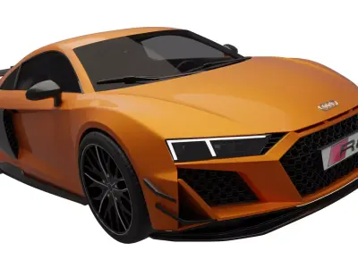 Audi R8 Coupe 2025 3D model