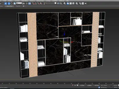 Marble Shelf 3D model